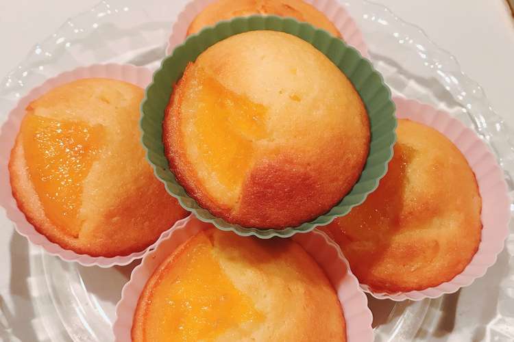 Hbで作るオレンジカップケーキ レシピ 作り方 By エミリー1101 クックパッド