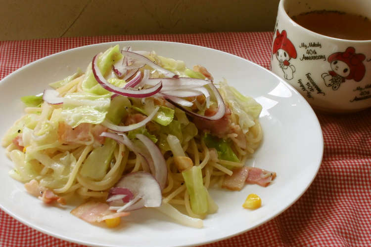 紫玉ねぎのパスタ レシピ 作り方 By 花時計咲いた クックパッド 簡単おいしいみんなのレシピが359万品