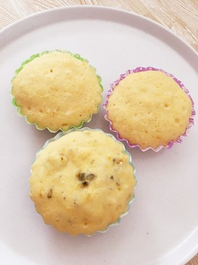 レンジde蒸しパン