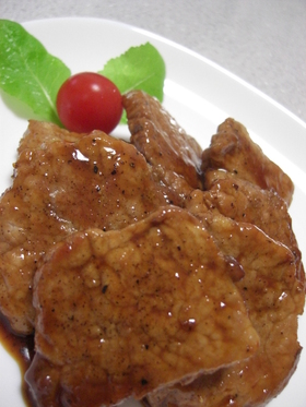 安い肉でも柔らか☆ポークソテー♪