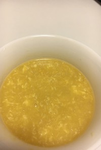 コーンと卵のスープ