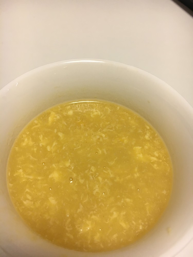 コーンと卵のスープの画像