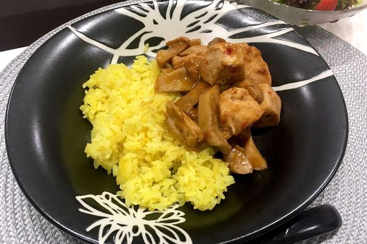 簡単夏ご飯 鶏肉ときのこのエスニックご飯 レシピ 作り方 By Micomico クックパッド