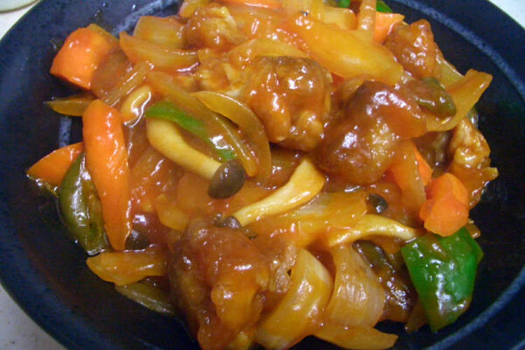 コマ切れ肉で酢豚 簡単早い レシピ 作り方 By Pekohime クックパッド 簡単おいしいみんなのレシピが360万品