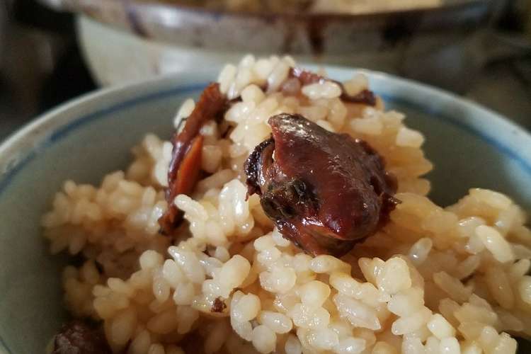 赤貝の缶詰で 優しいお味の炊き込みご飯 レシピ 作り方 By Mika0111 クックパッド 簡単おいしいみんなのレシピが356万品
