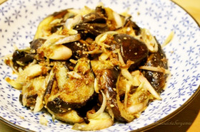 油で揚げないナスの揚げびたし
