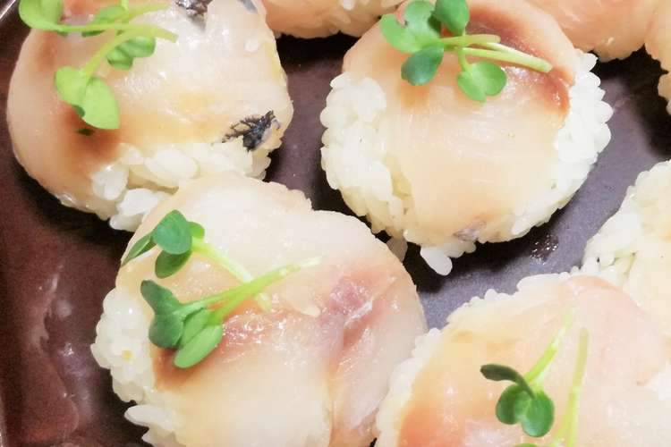 釣食 イサキの手まり寿司 レシピ 作り方 By Puyome クックパッド