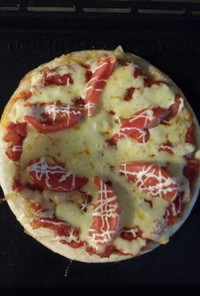 ☆簡単ランチ☆手作りトマトソースDEピザ