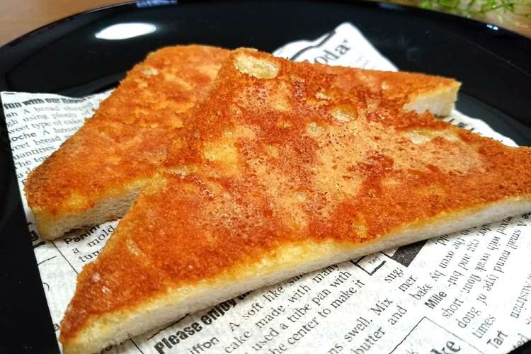 チーズトースト カリじゅわっシズラー風 レシピ 作り方 By もへほっぺ クックパッド