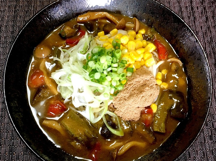 リメイクレシピ☆和風カレー 冷やし麺の画像