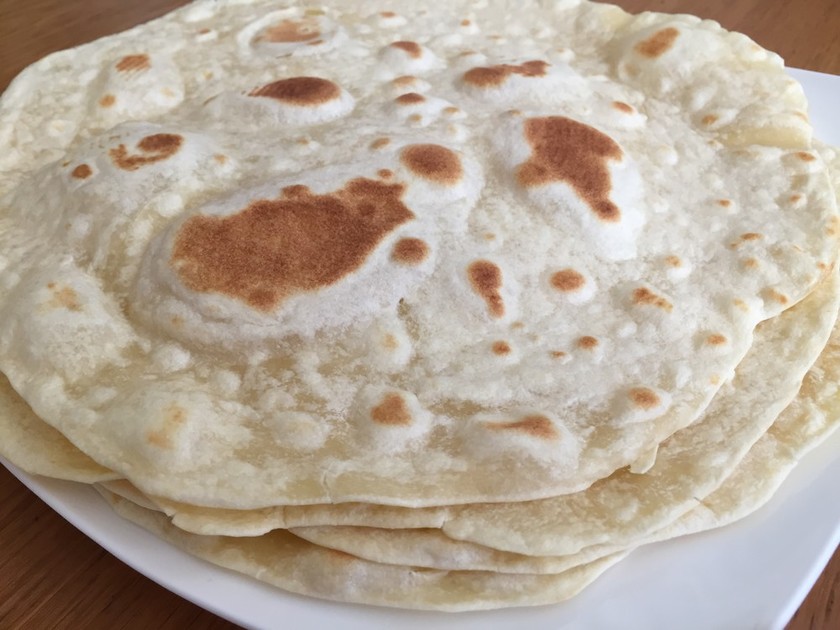 ヒラタケとローズマリーのフラットブレッドのレシピ