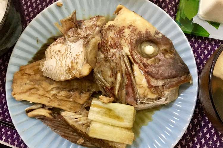 煮汁たっぷり鯛のあら炊き レシピ 作り方 By Kocchan02 クックパッド 簡単おいしいみんなのレシピが354万品