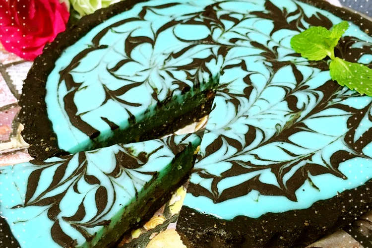 チョコミン党 チョコミントタルト レシピ 作り方 By ま クックパッド 簡単おいしいみんなのレシピが352万品