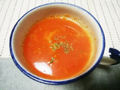 冷凍トマトの丸ごとスープ♬(*^o^*)の写真