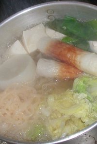 蒟蒻ソイヌードル鍋