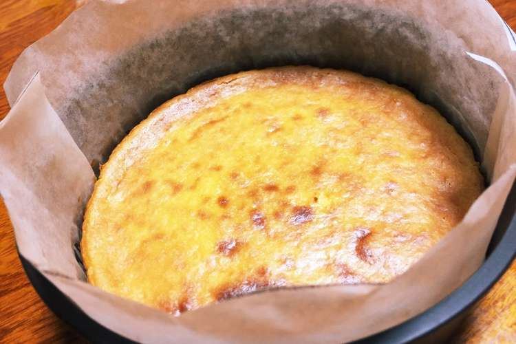 プロの味 小麦粉無し簡単濃厚チーズケーキ レシピ 作り方 By ぴーレシピ クックパッド