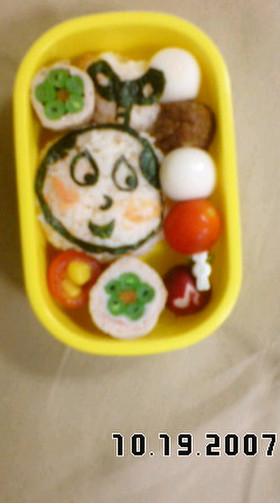 キャラ弁・ぜんまいざむらい