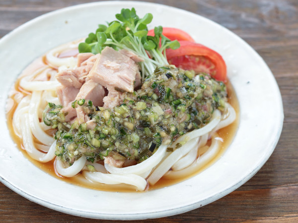 昆布いりだしかけ 冷やしうどん