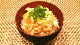 簡単♡朝食、ランチに♡ミニ丼♡卵ごはん♡