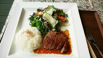 水素料理 (還元美食) お肉ステーキの写真