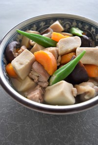 高野豆腐の炊き合わせ（煮物）