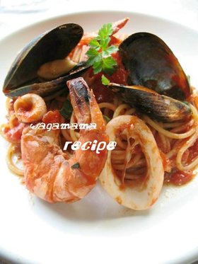 特別な日に作る「贅沢ペスカトーレ」