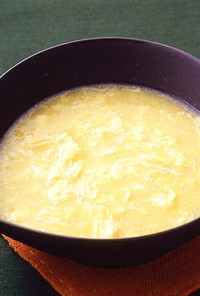 卵入りコーンクリームスープ