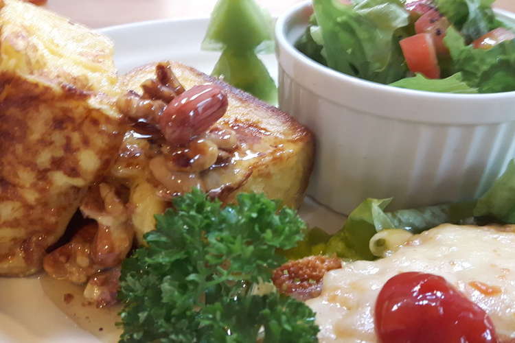 フレンチトーストで 家カフェランチ レシピ 作り方 By 小豆おばちゃん クックパッド 簡単おいしいみんなのレシピが360万品