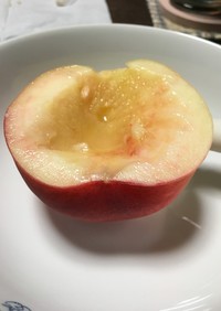 桃の簡単な食べ方♡