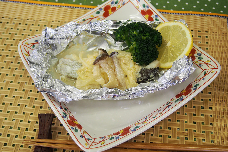 魚のレモンマヨネーズ焼き☆給食で人気☆の画像
