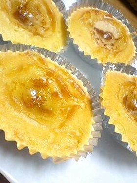 簡単♪マシュマロのヨーグルトカップケーキ