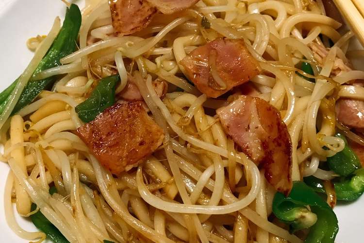 家にあるもの焼うどん レシピ 作り方 By レモン91 クックパッド 簡単おいしいみんなのレシピが356万品