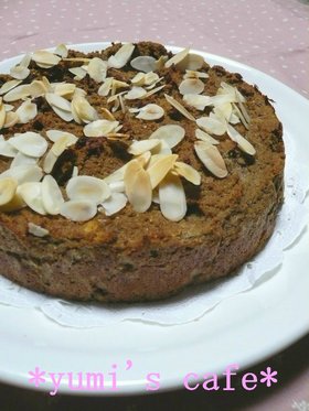 ✿おから&お芋のカフェオレケーキ✿