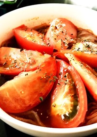 トマト冷麺 
