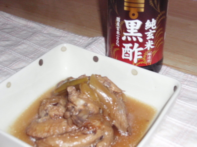 純玄米黒酢DEさっぱり酢鶏☆の写真