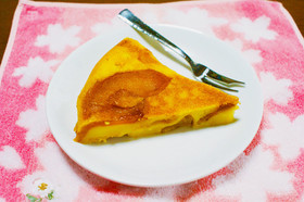 【炊飯器であっという間!】りんごケーキ