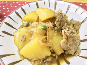 美人レシピ・能登豚の肉じゃが