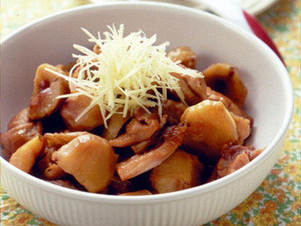 鶏肉と栗の中華風煮込み
