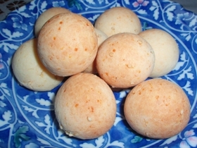白玉粉で作る ベーコン入りポンデケージョ