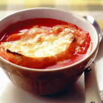 トマトのグラタンスープ