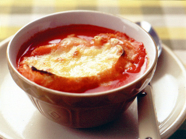 トマトのグラタンスープ