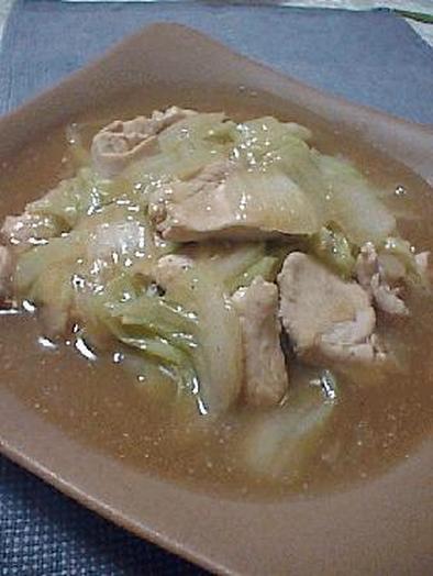 とろ～り♪鶏肉と白菜の中華うま煮の写真