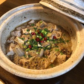 山椒が効いたヘルシー白麻婆豆腐☆