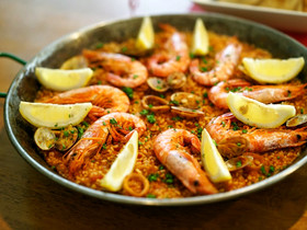 簡単おいしい☆本格シーフードパエリア