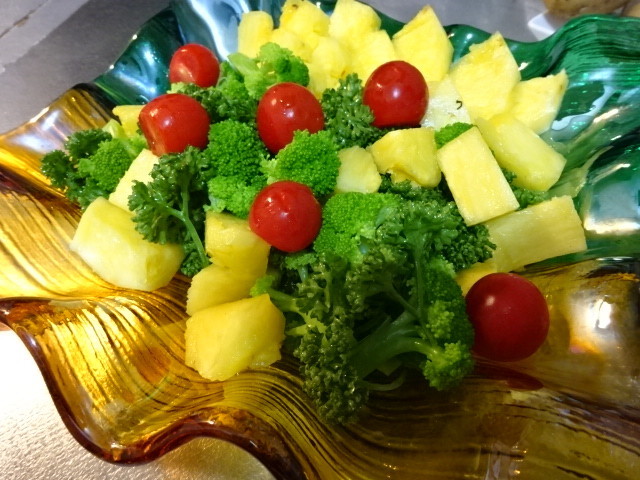 パセリの柑橘系サラダのレシピ