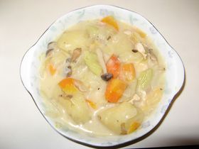 ナチュラル!まいたけクリームシチュー