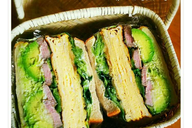 ボリュームサンドイッチお弁当 沼サンド レシピ 作り方 By Satosand クックパッド 簡単おいしいみんなのレシピが352万品