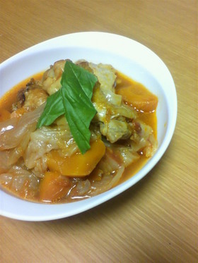 ♣簡単!鶏肉のトマト煮♣(手羽元)