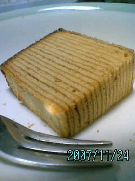 さくさくふわふわ!焼きバームクーヘン