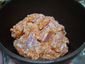残った刺身で簡単!海鮮マヨチリ和え